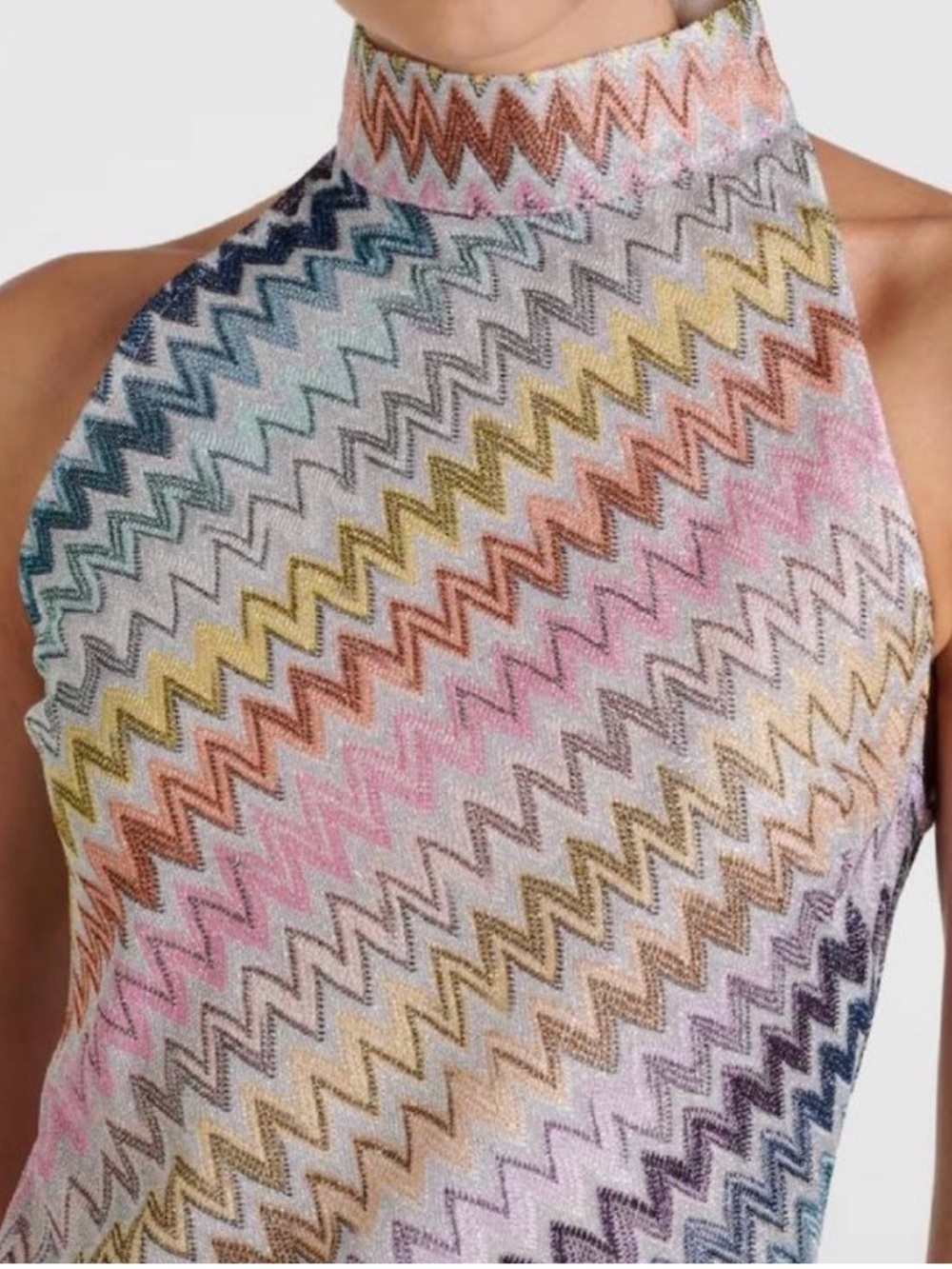 Missoni inspired zigzag mini dress - Picture 3 of 3
